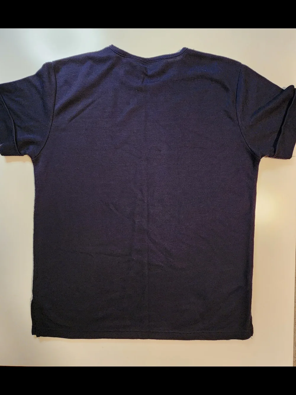 Sag Harbor Women's Navy Crew Neck Light Weight Sweater - Picture 3 of 3